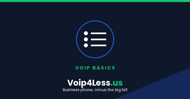 Voip4Less blog graphic — Auto-attendant basics for small business