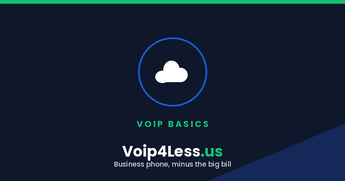 Voip4Less blog graphic — What is a cloud PBX for small business